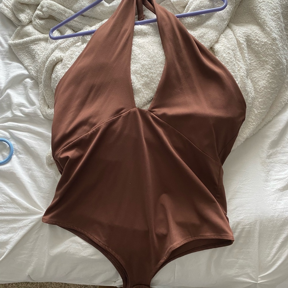 ReoRia Chocolate Brown Bodysuit